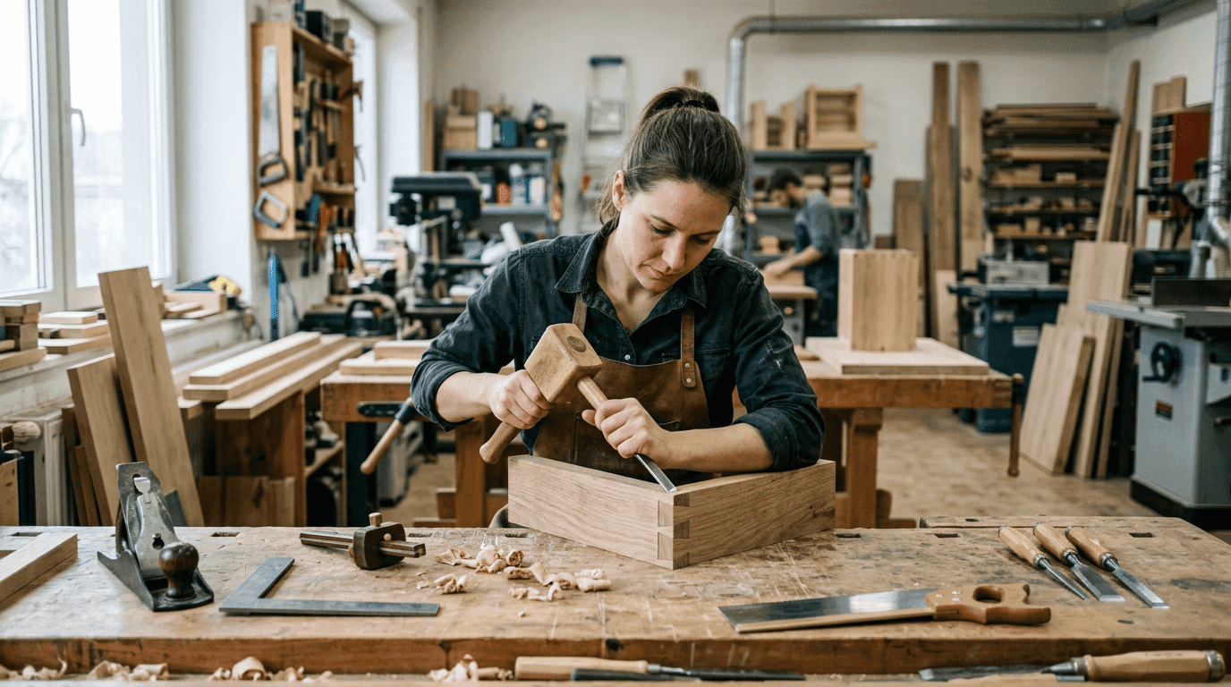 Handwerkliche Arbeit – Grundfähigkeitenversicherung schützt bei Verlust grundlegender Fähigkeiten